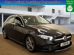 Black Used 2018 Mercedes A180 AMG line Hatchback | £13,200 (Good price)