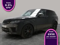 Black Used 2021 Land Rover Range Rover Sport HSE Dynamic SUV | £41,408 (Fair price)