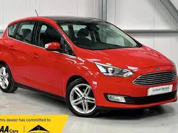 Red Used 2018 Ford C-MAX Titanium X MPV | £7,995 (Fair price)