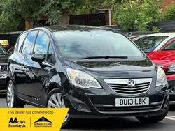 Black Used 2013 Vauxhall Meriva MPV | £3,299 (Fair price)