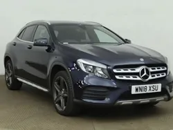 Blue Used 2018 Mercedes GLA220 AMG line SUV | £13,485 (Good price)
