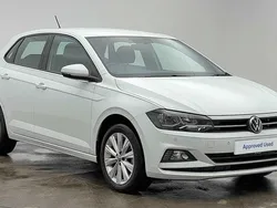 White Used 2021 VW Polo SEL Hatchback | £15,950 (Fair price)