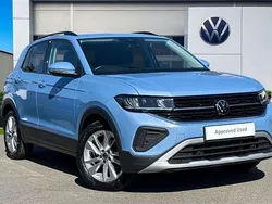 Blue Used 2024 VW T-Cross Match SUV | £19,590 (Fair price)