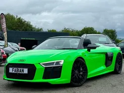 Silver Used 2017 Audi R8 Spyder Advanced Cabriolet | £71,999 (Fair price)