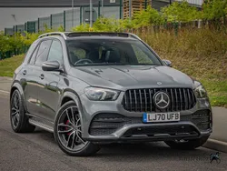 Grey Used 2020 Mercedes GLE350 AMG line Estate | £44,000 (Expensive)