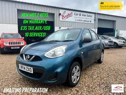 Blue Used 2014 Nissan Micra Visia Hatchback | £3,750 (Expensive)