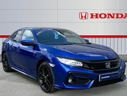 Blue Used 2020 Honda Civic Sport Hatchback | £17,354 (Fair price)