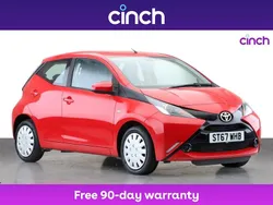 Red Used 2018 Toyota Aygo X-play Hatchback | £7,049 (Fair price)