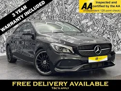 Black Used 2019 Mercedes CLA220 AMG line Sedan | £17,995 (Fair price)