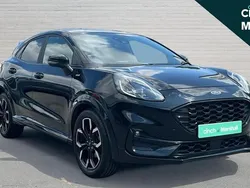 Black Used 2022 Ford Puma ST-Line X Hatchback | £15,536 (Fair price)