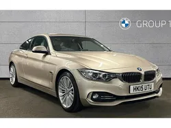 Orion silver Used 2015 BMW 420 Luxury Line Coupe | £13,750 (Fair price)