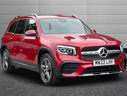 Red Used 2022 Mercedes GLB200 AMG line SUV | £27,995 (Fair price)