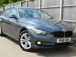 Grey Used 2016 BMW 318 Sport Line Sedan | £8,949 (Fair price)