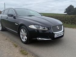 Black Used 2014 Jaguar XF Luxury Estate | £5,995 (Fair price)