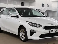 White Used 2019 Kia Ceed 2 Hatchback | £7,417 (Good price)