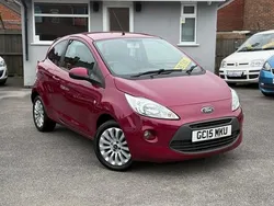 Red Used 2015 Ford Ka Zetec Hatchback | £3,650 (Fair price)