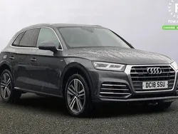 Grey Used 2018 Audi Q5 S-Line SUV | £21,299 (Fair price)