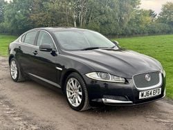 Black Used 2014 Jaguar XF Premium Luxury Sedan | £8,995 (Fair price)