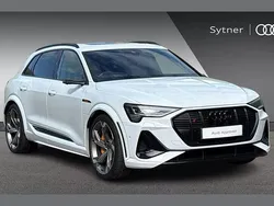 White Used 2022 Audi e-tron Advanced SUV | £40,000 (Good price)