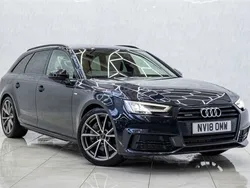 Blue Used 2018 Audi A4 Black Edition Estate | £20,875 (Expensive)