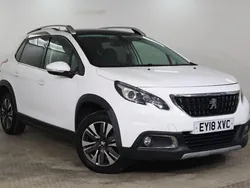 White Used 2018 Peugeot 2008 Allure Premium SUV | £7,975 (Fair price)