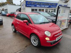 Red Used 2008 Fiat 500 Sport Hatchback | £2,150 (Fair price)