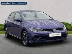 Purple New 2025 VW Polo R-line Hatchback | £20,994 (Expensive)
