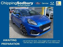 Desert island blue Used 2021 Ford Puma ST-Line X SUV | £17,795 (Fair price)