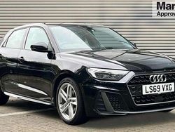 Black Used 2019 Audi A1 S-Line Hatchback | £16,399 (Fair price)