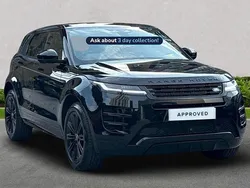 Black Used 2025 Land Rover Range Rover evoque HSE Dynamic Estate | £46,192
