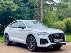 White Used 2022 Audi Q5 Sportback Comfort SUV | £38,000 (Expensive)