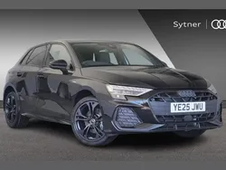 Black Used 2025 Audi A3 e-tron Black Edition Hatchback | £39,750