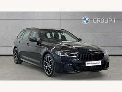 Black Used 2024 BMW 530e M Sport Estate | £35,490 (Fair price)