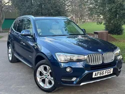 Blue Used 2016 BMW X3 xLine SUV | £11,995 (Fair price)