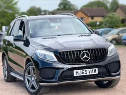 Black Used 2015 Mercedes GLE250 AMG line SUV | £15,994 (Fair price)