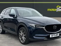 Blue mica Used 2021 Mazda CX-5 Inclusive SUV | £18,250 (Good price)