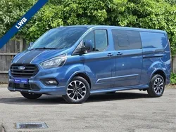 Blue Used 2021 Ford Transit Custom Sport Van | £20,370 (A bit pricey)