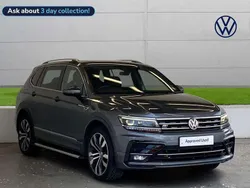 Grey Used 2019 VW Tiguan Allspace R-line SUV | £23,278 (A bit pricey)