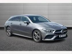 Grey Used 2020 Mercedes CLA180 AMG line Sedan | £16,311 (Good price)