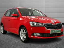Red Used 2018 Skoda Fabia SE Hatchback | £9,000 (Fair price)