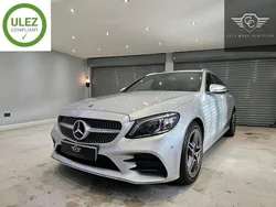 Silver Used 2021 Mercedes C200 AMG line Estate | £18,450 (Good price)