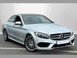 Silver Used 2017 Mercedes C200 AMG Line Premium Sedan | £18,950 (A bit pricey)