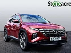 Red Used 2021 Hyundai Tucson Ultimate SUV | £22,600 (Fair price)