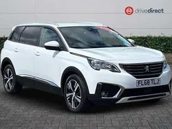White Used 2018 Peugeot 5008 Allure MPV | £15,300 (Fair price)