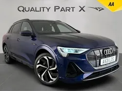 Blue Used 2021 Audi e-tron Black Edition SUV | £20,200 (Super price)