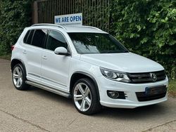 White Used 2014 VW Tiguan R-line SUV | £9,995 (Fair price)