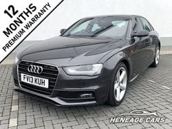 Grey Used 2013 Audi A4 S-Line Sedan | £6,800 (Fair price)