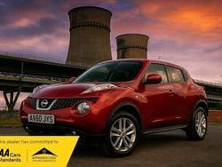 Red Used 2010 Nissan Juke Acenta Premium SUV | £2,490 (Expensive)