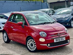 Red Used 2016 Fiat 500 Lounge Hatchback | £5,995 (Fair price)