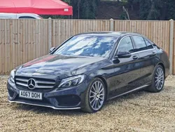 Black Used 2017 Mercedes C250 AMG line Sedan | £16,000 (Fair price)